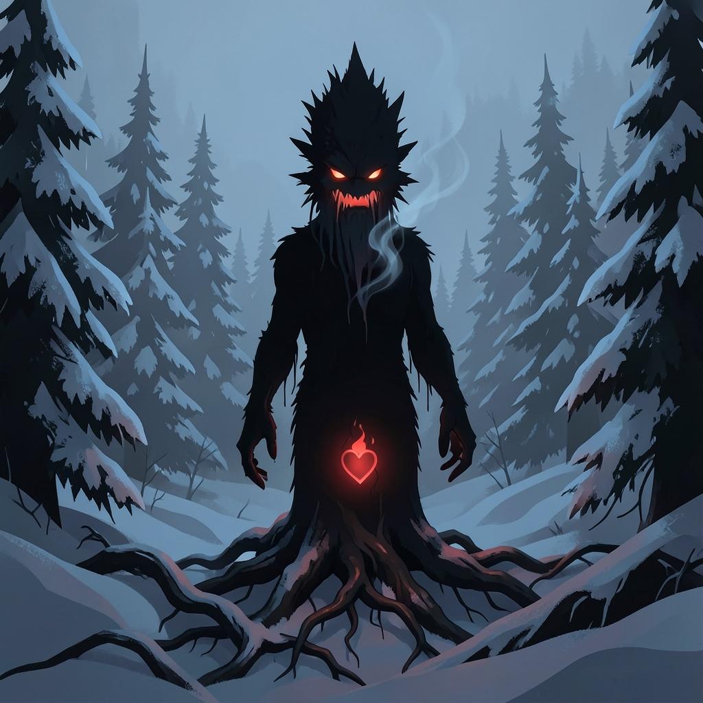 The Wendigo’s Heart artwork