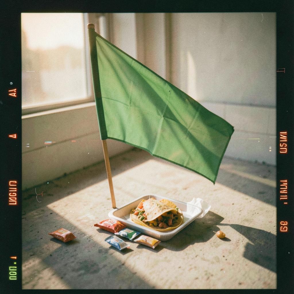 Green-Flag King artwork