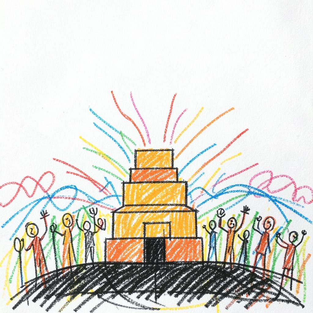 EZRA CH 6B Dedication and Passover artwork