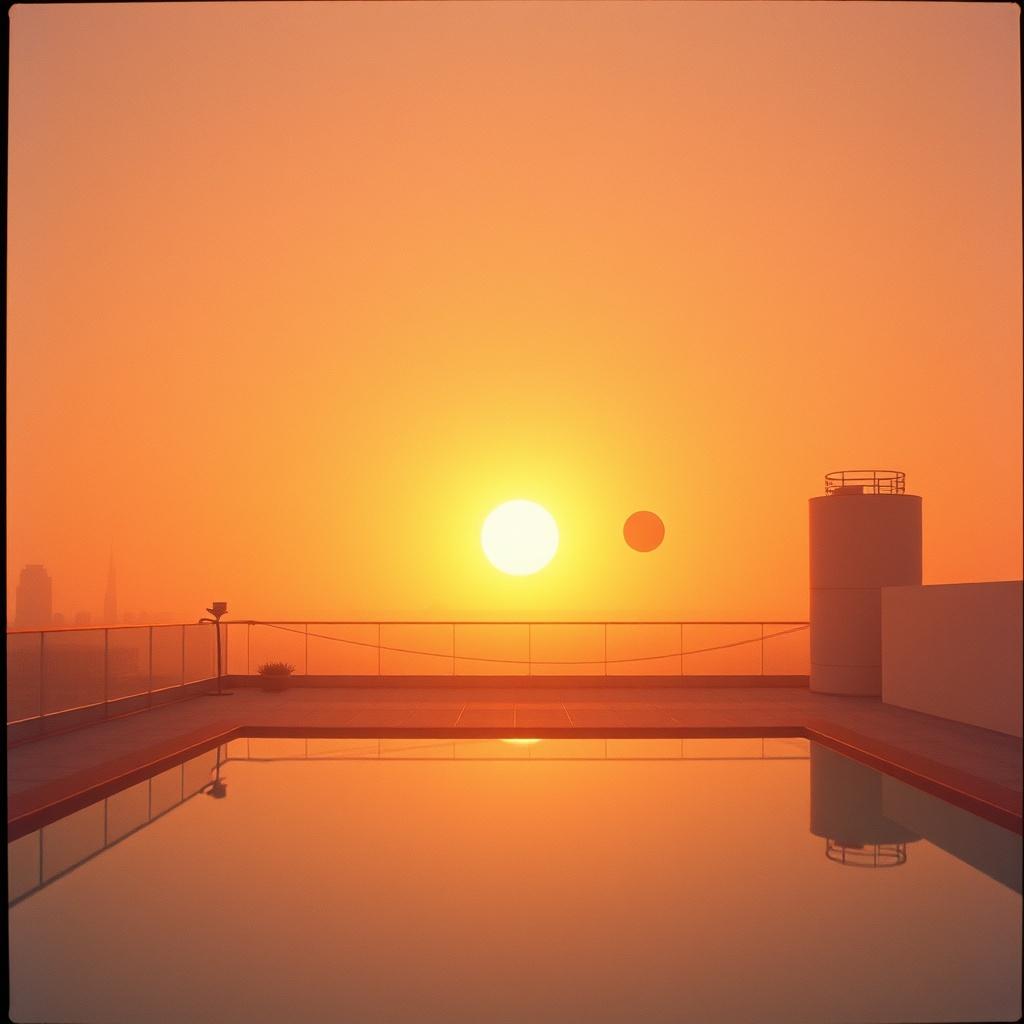 Rooftop Sunset Vives