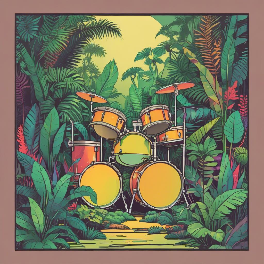Drum and bass artwork