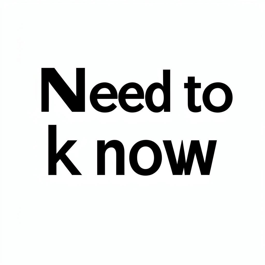 You have the right to know artwork