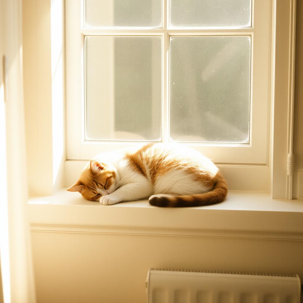 Elegy over a beloved cat - Final artwork