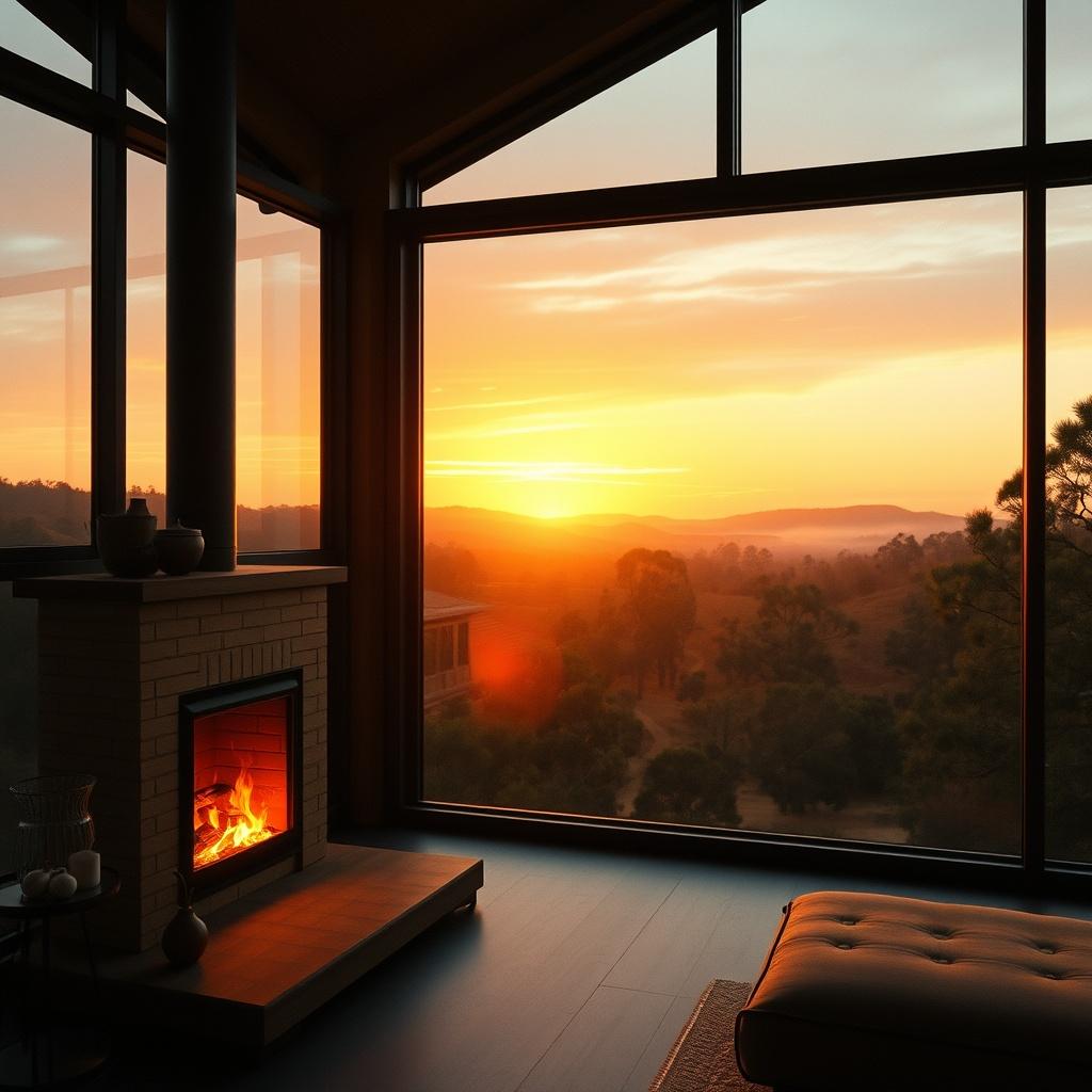 Fireplace Peace artwork