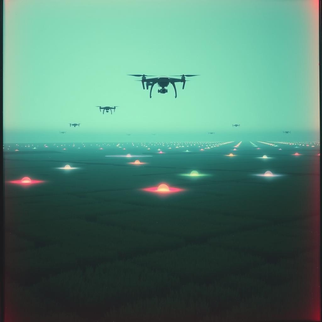 Point Clouds in the Fields artwork
