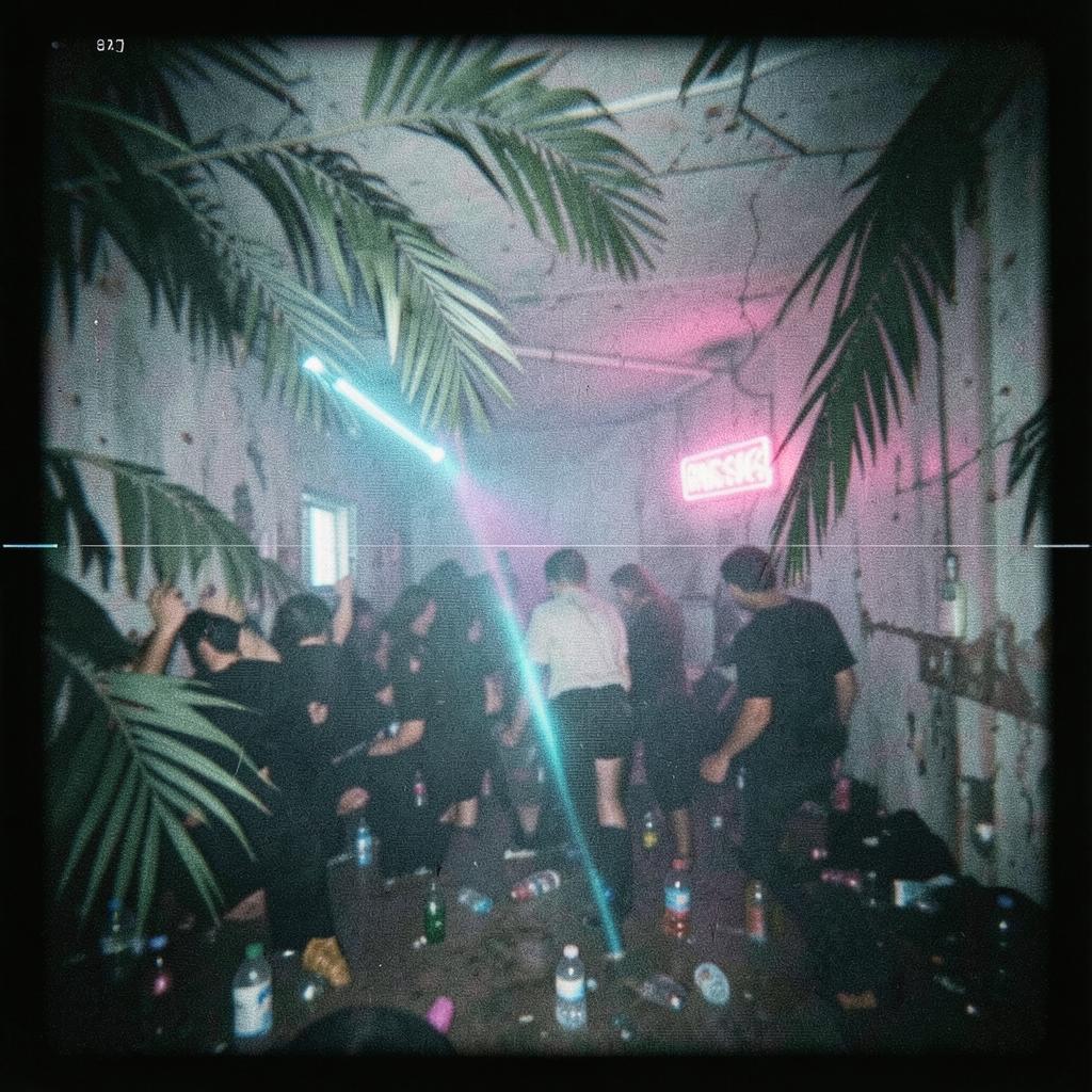 Dancing on the Beat early gabber artwork