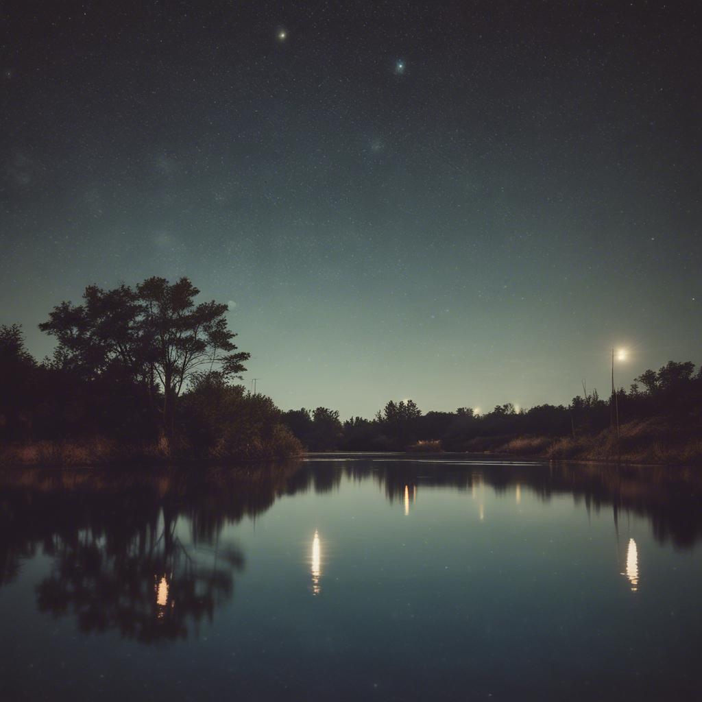 I’m looking through the water