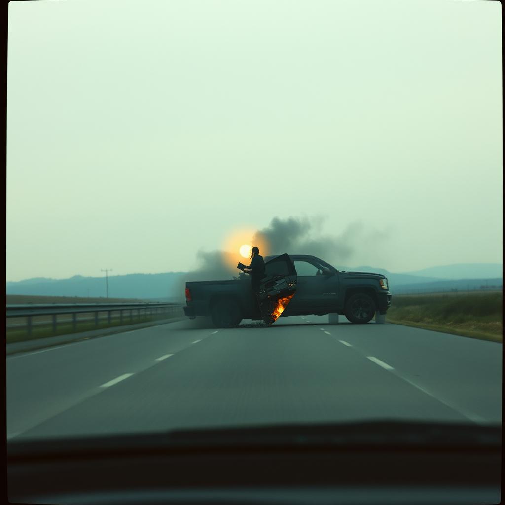 32. „Ein Moment der Unachtsamkeit - der Unfall" artwork