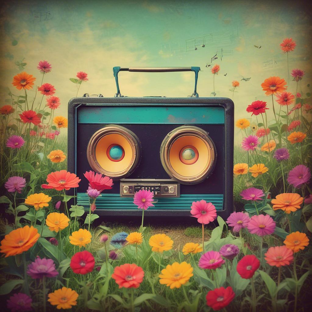 Красные красивые цветы artwork