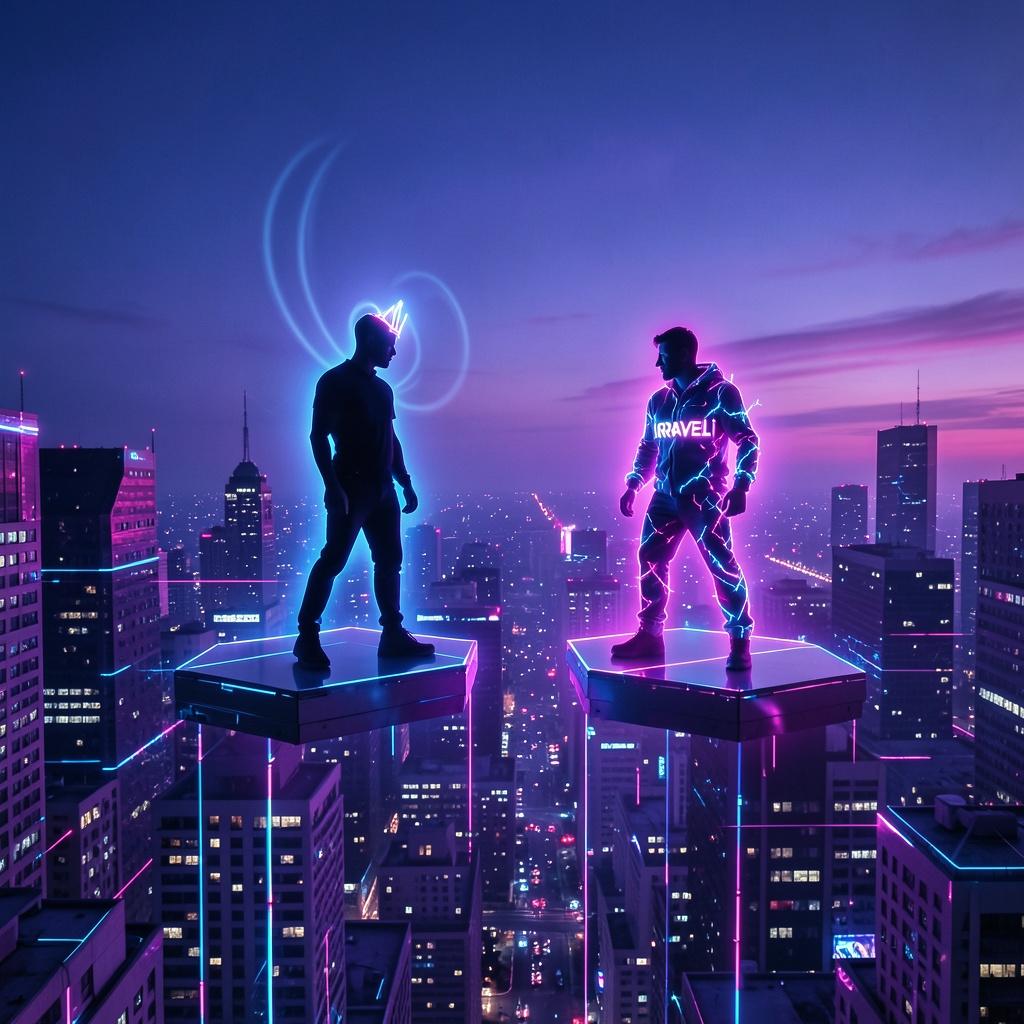 Mr. Invisible vs Reece Kraveli artwork