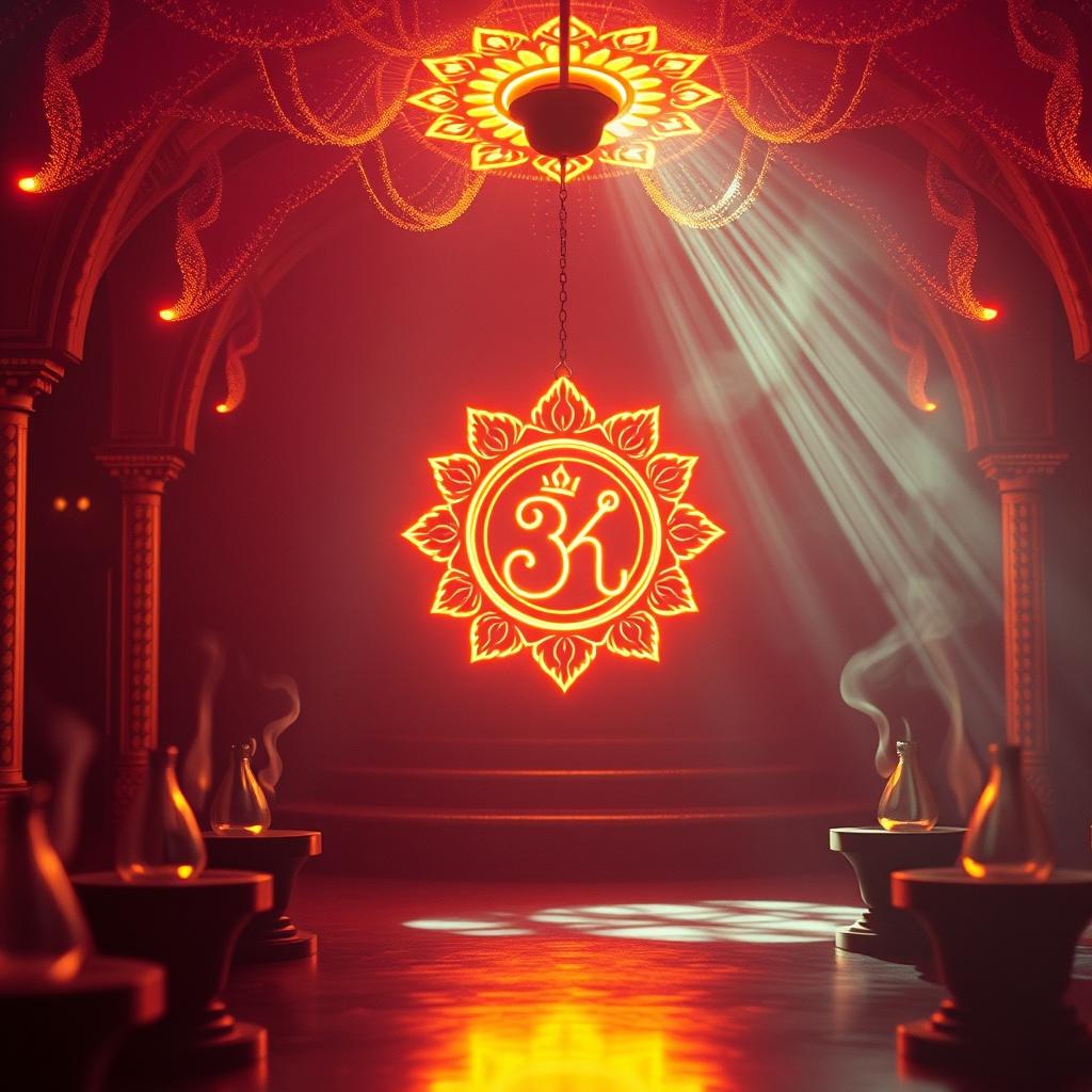 Maha Mantra Hare Krsna artwork