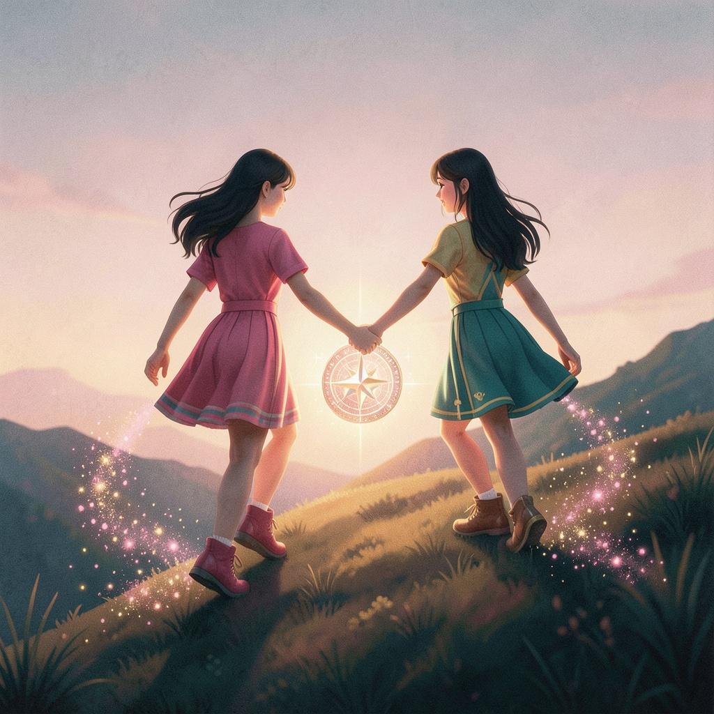Glitter Compass artwork