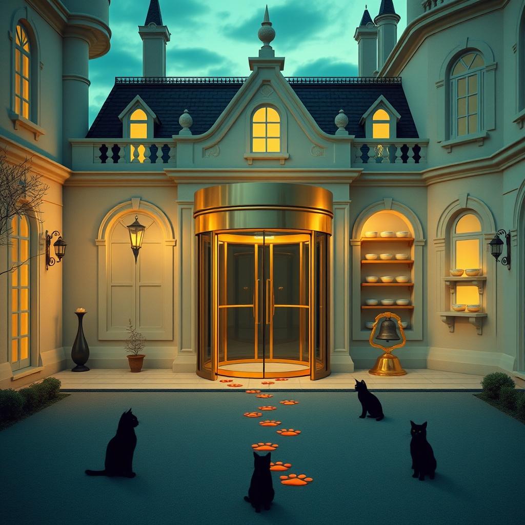 The Cat Shift”

(Cute French café jazz  playful & bouncy) artwork