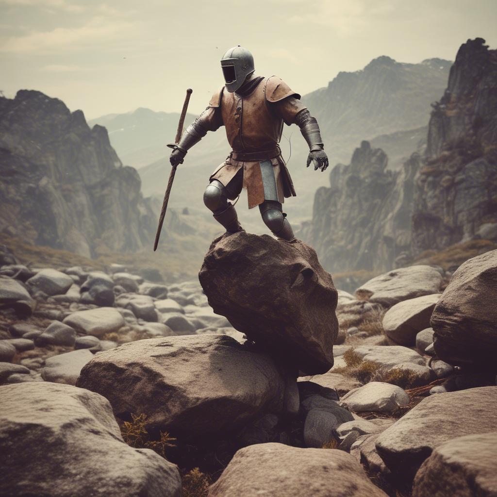 The Clumsy Knight and the Battle for the Lonely Mountain artwork