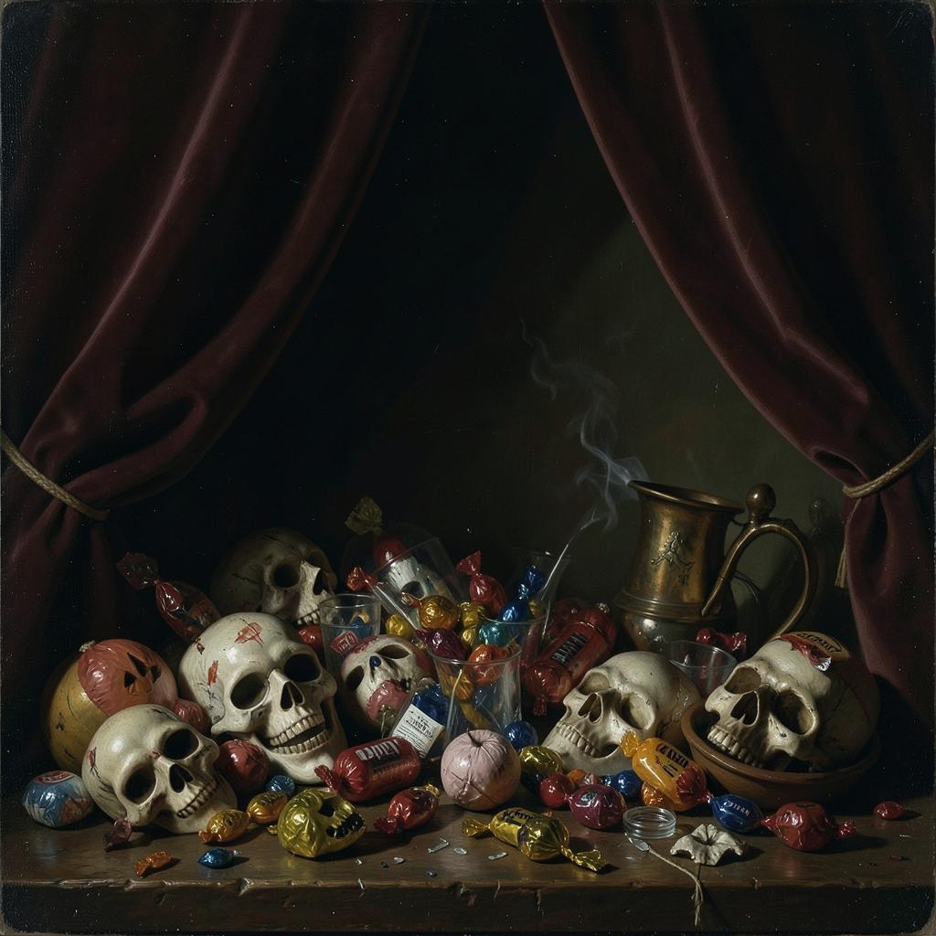 Halloween trick or treat by Joshua Mossman artwork