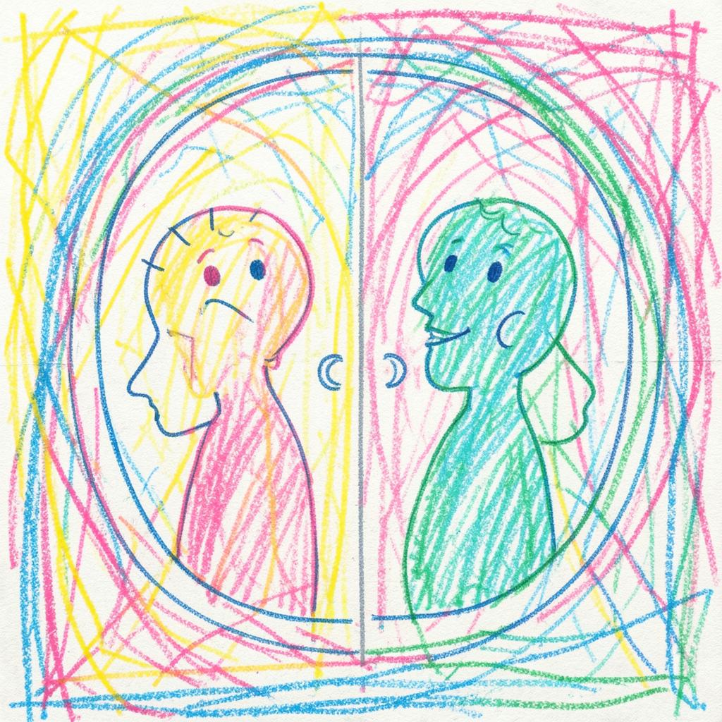 Dédoublement de personnalité artwork