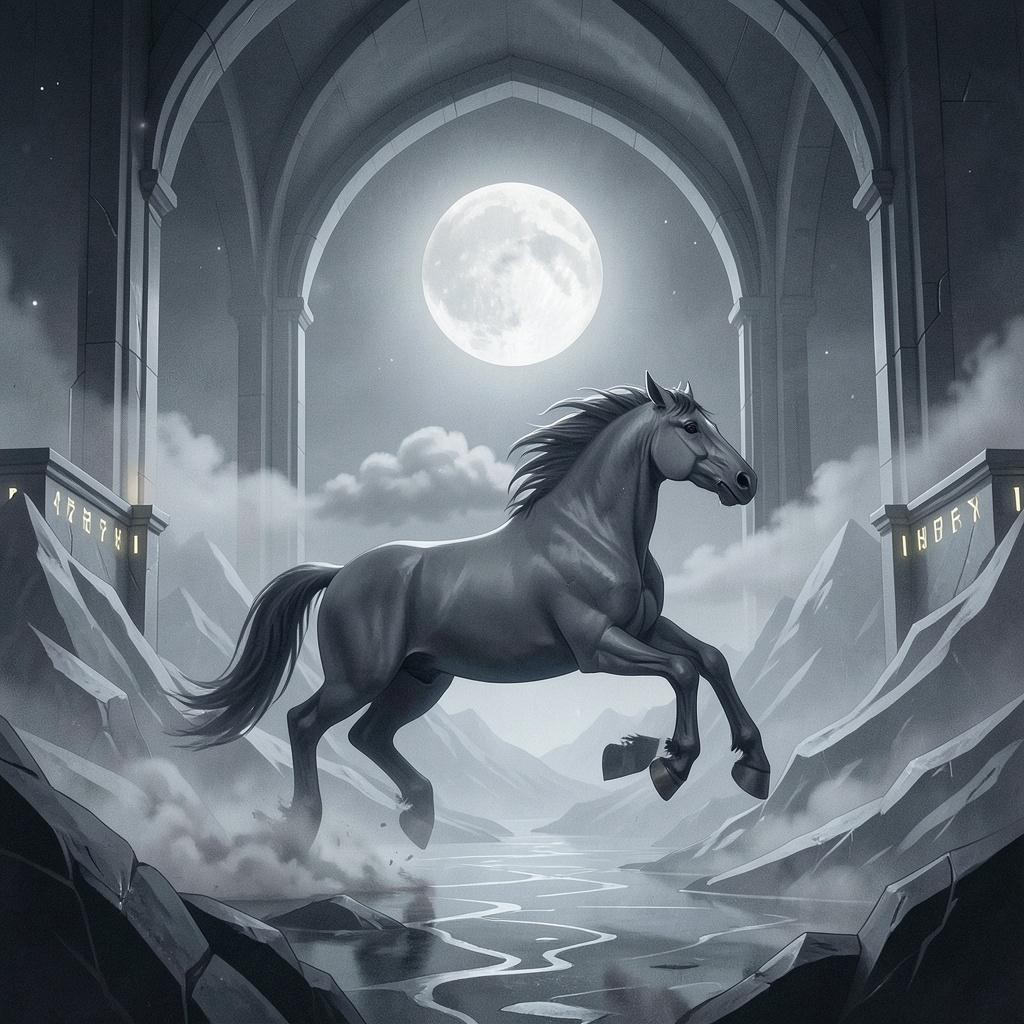 Sleipnir, Steed of the All-Father artwork