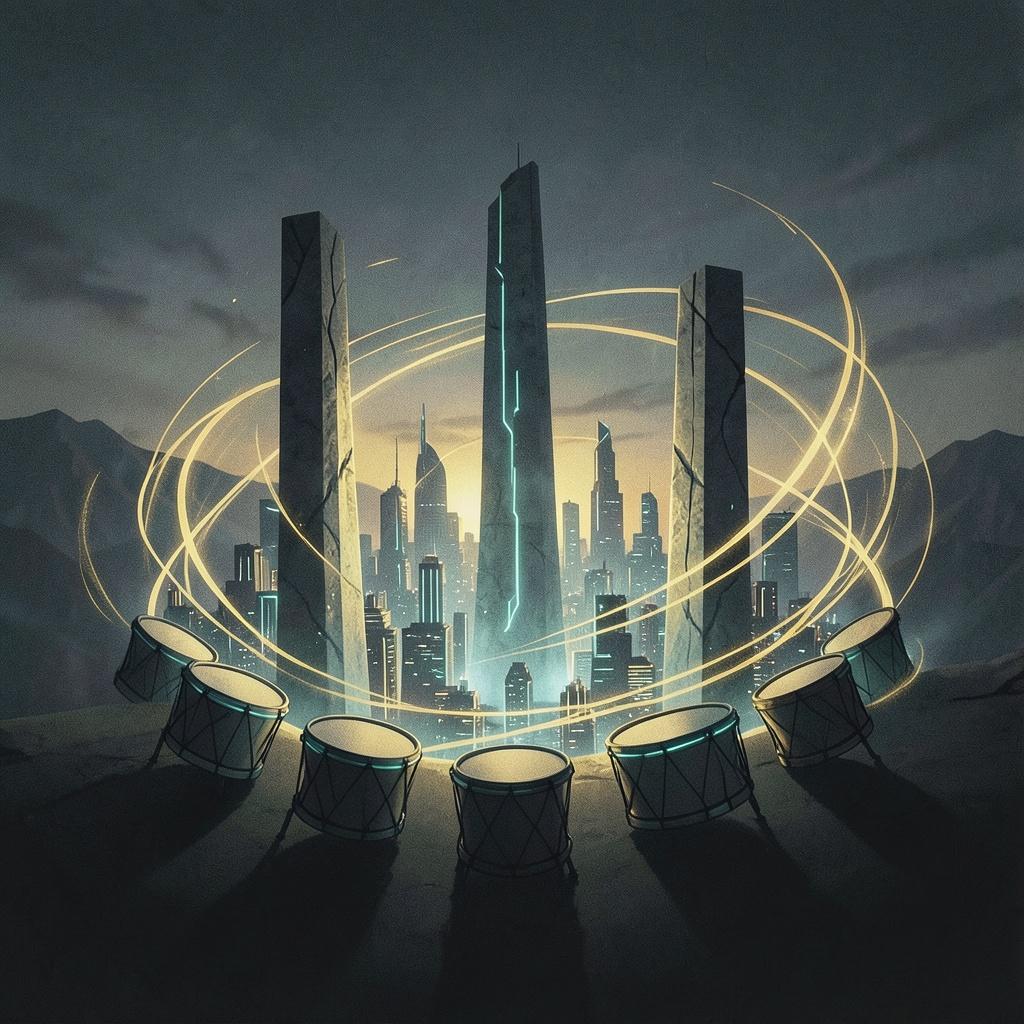 Drums of Tomorrow artwork