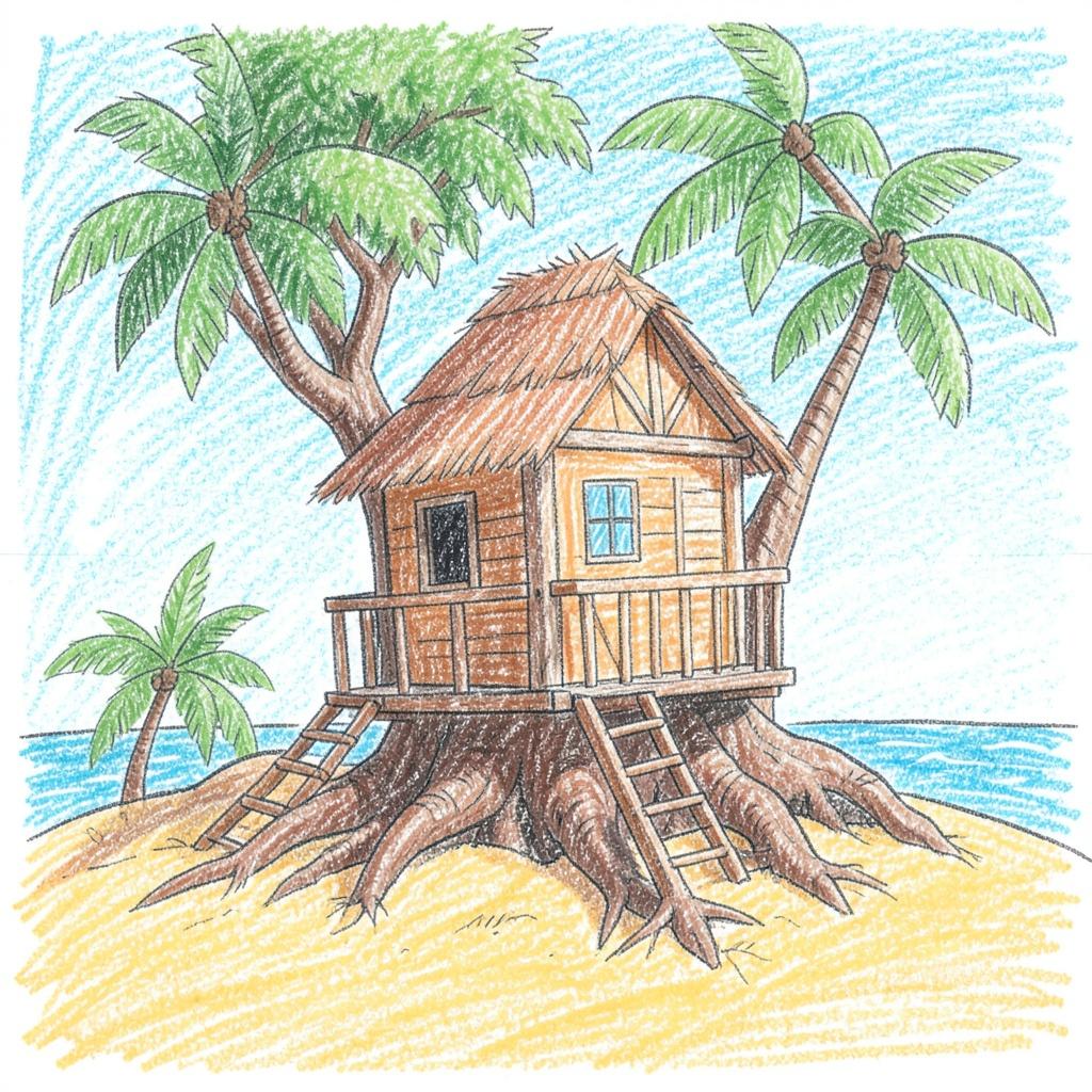 Stranded Remix of Original artwork