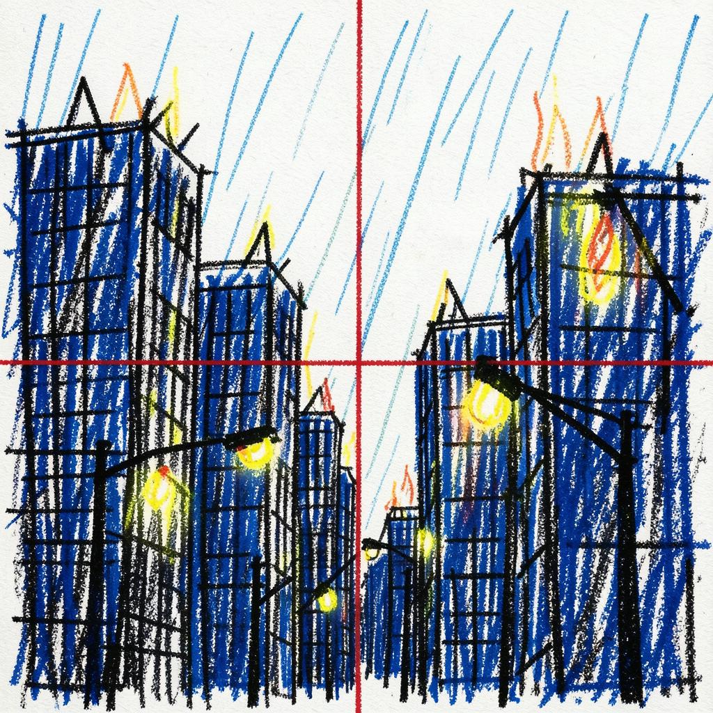 Światła wielkich miast artwork