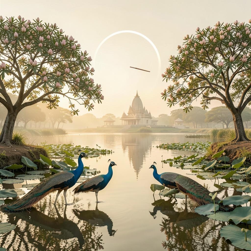 TRACK 21 – वृन्दावनस्मरणम् Vṛndāvana Smaraṇam artwork