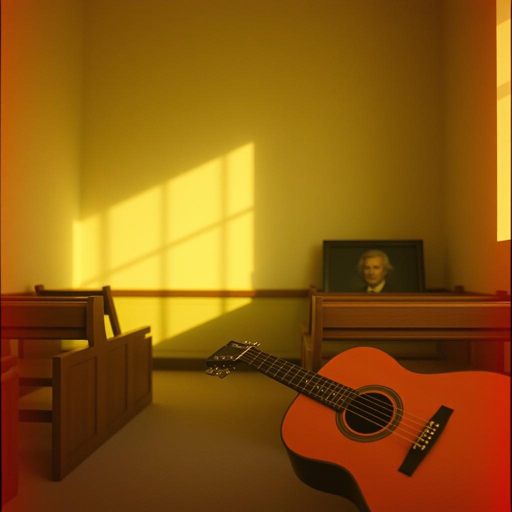 Mary Jane at the funeral artwork