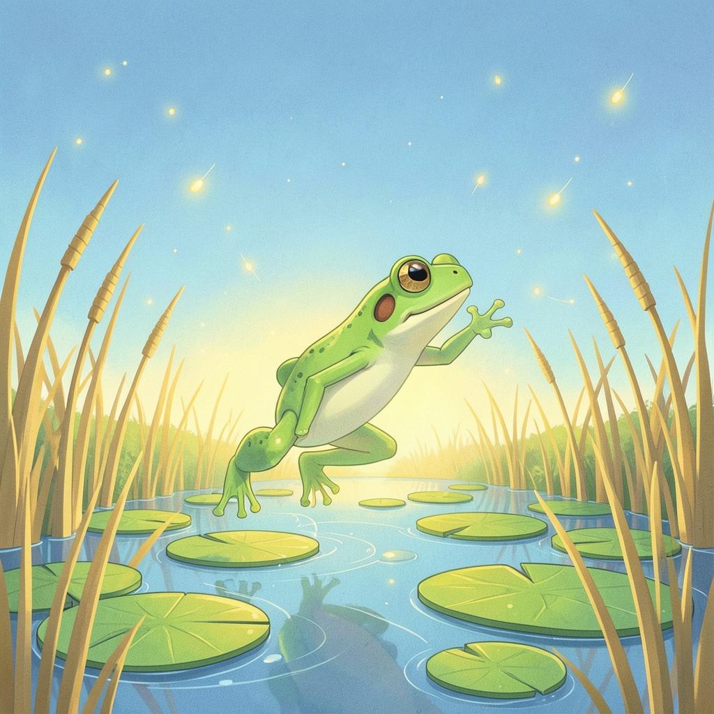 The happy little froggy 2
