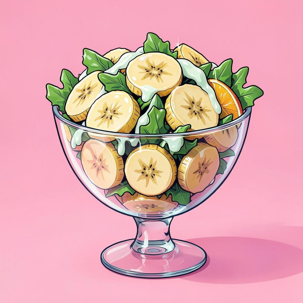 Green Tea, Bad Agent, Banana Salad artwork