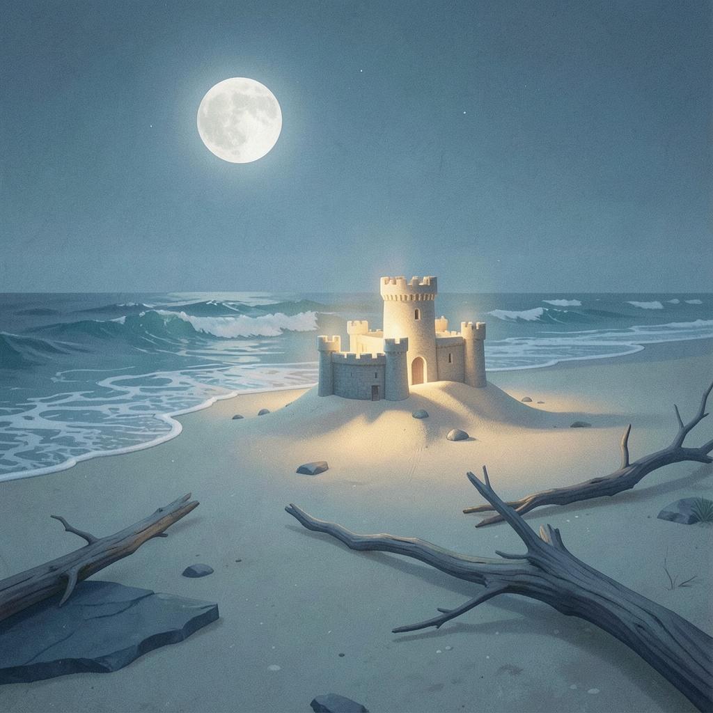 sand castles artwork