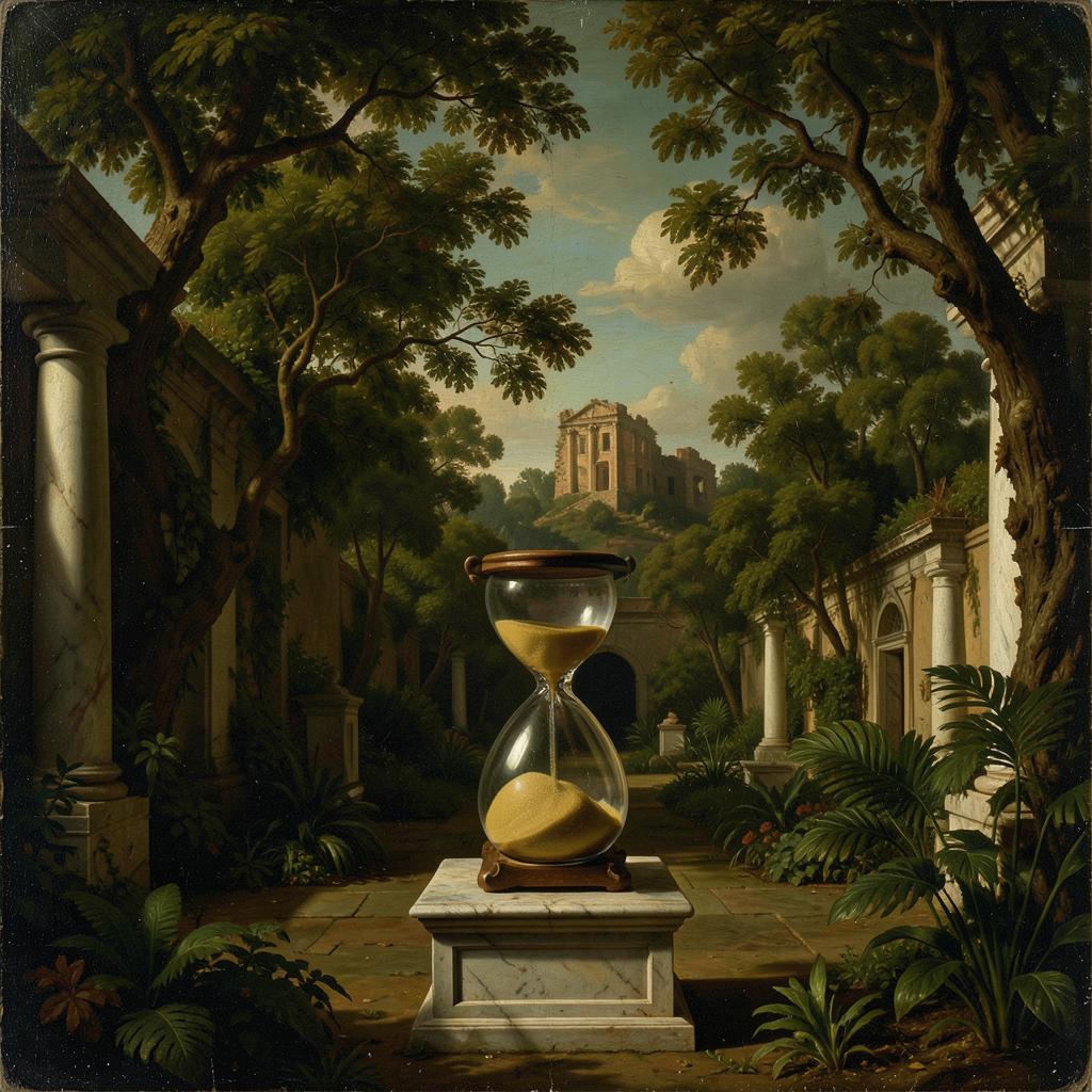 Passage of time artwork