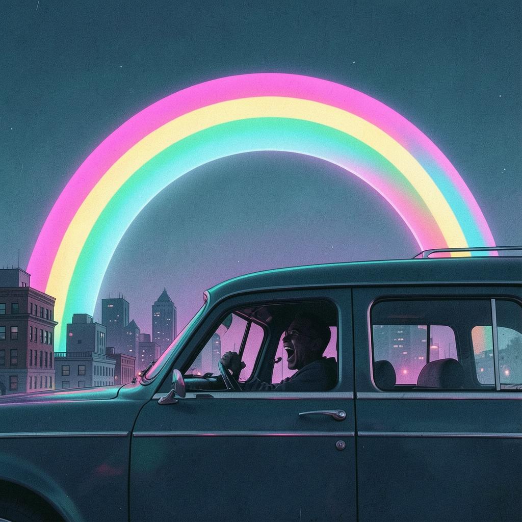 Bat Shit for Rainbows artwork