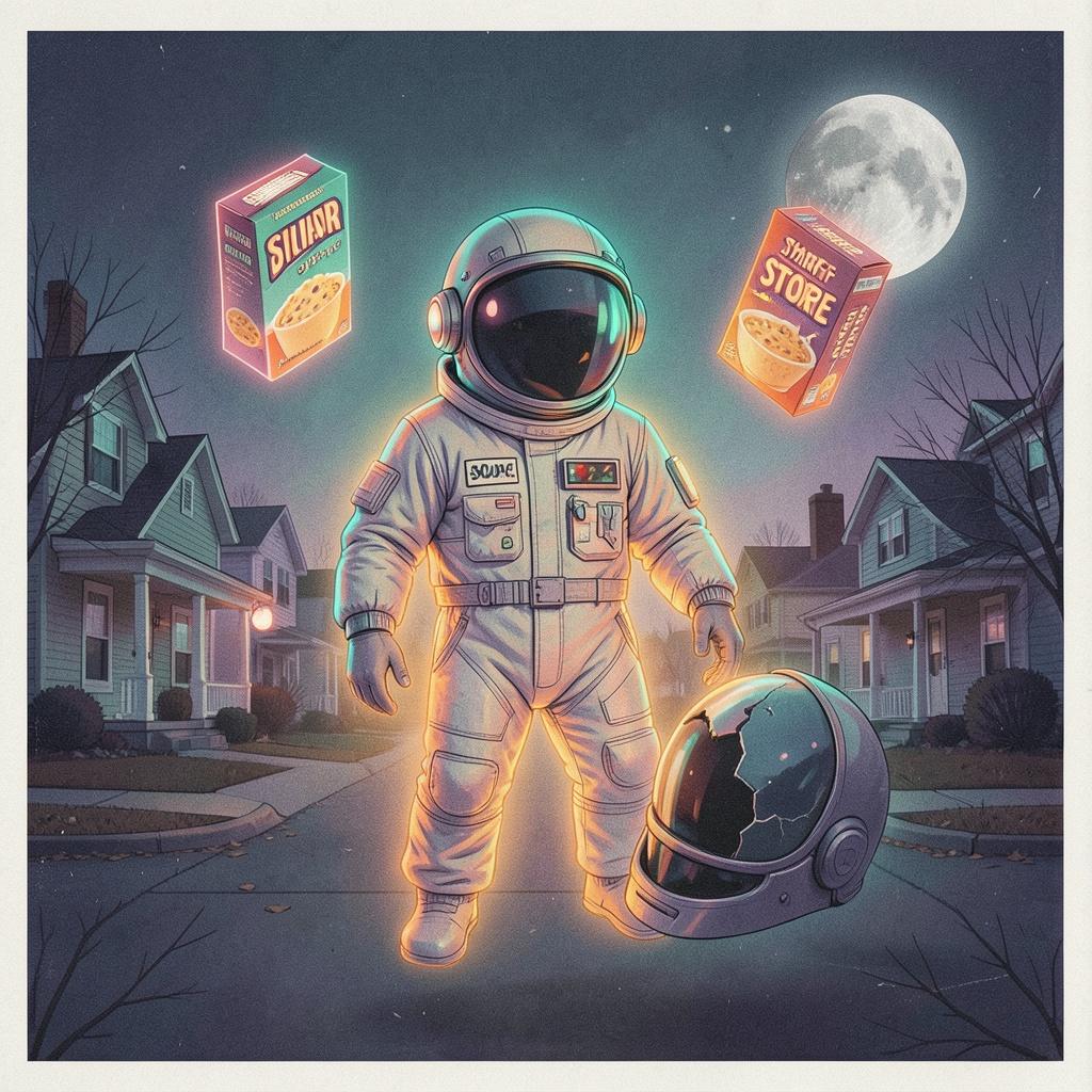 Second-Hand Spacesuit artwork