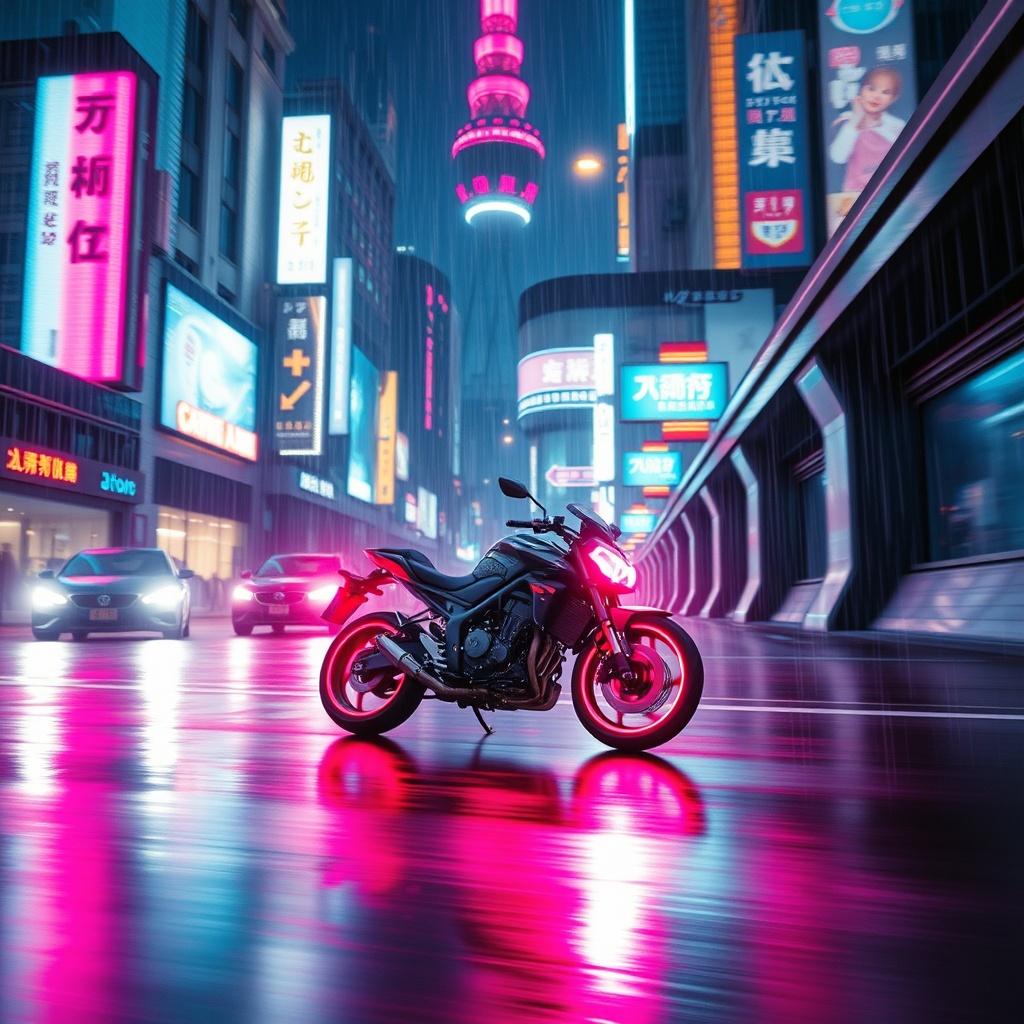 Neon Escape Route artwork