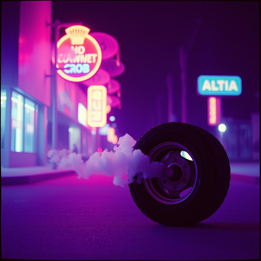 drifting phonk artwork