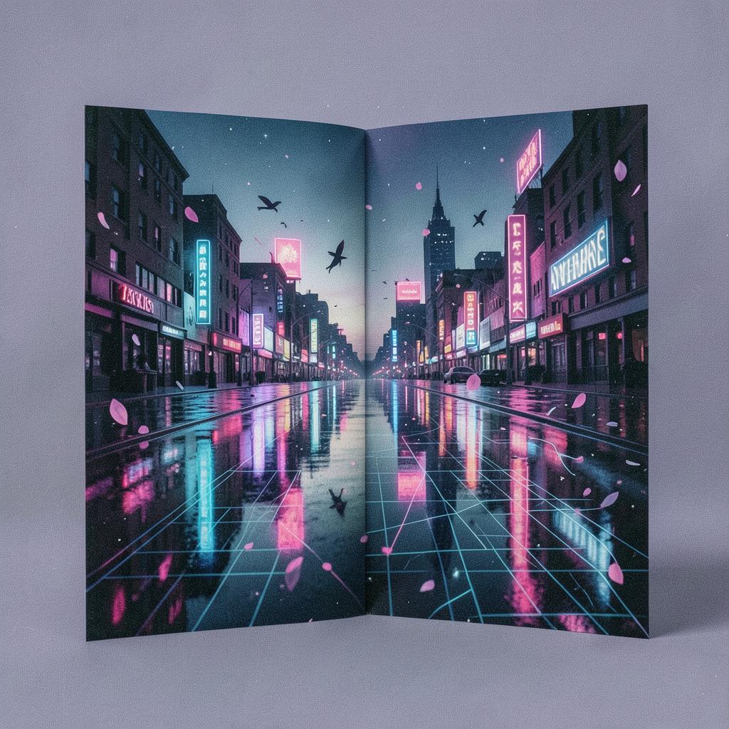 neon paradox artwork