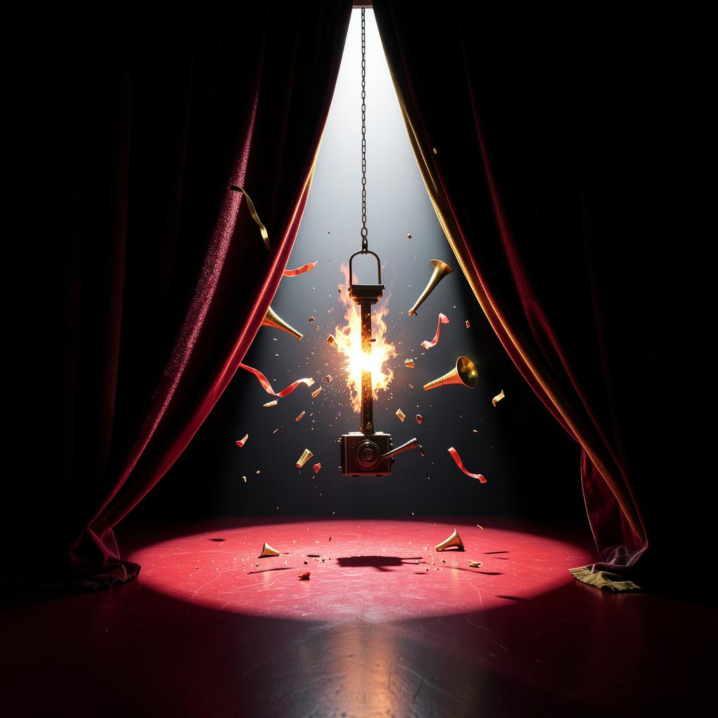 Curtain Call Riot artwork