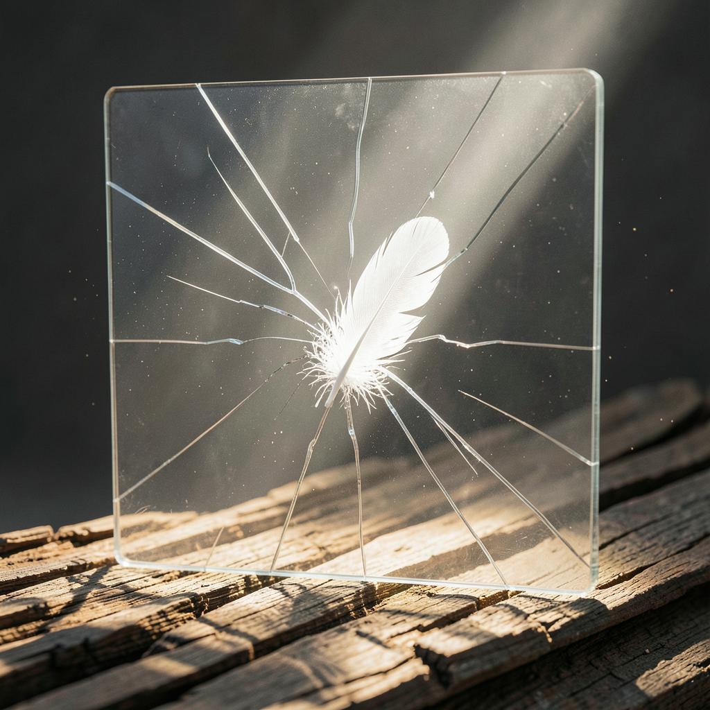 The Angel in the Glass artwork