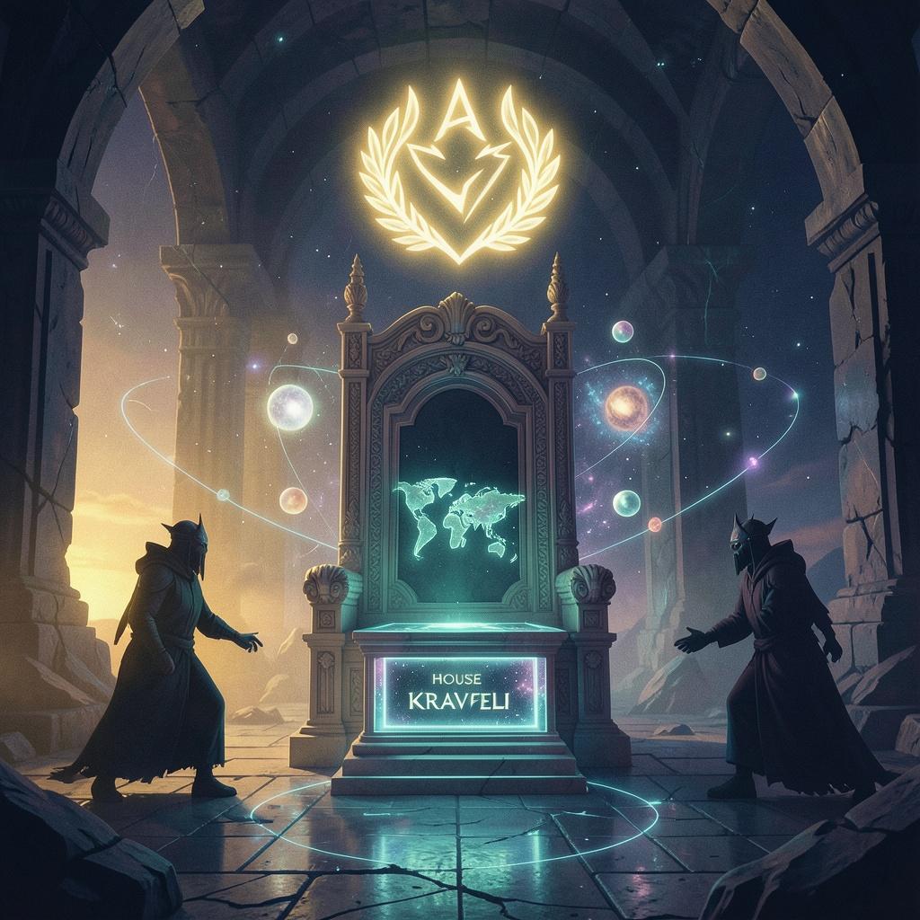 SUNŌ Kraveliain and Reece Kraveli at House Kraveli in the Kraveliverse artwork