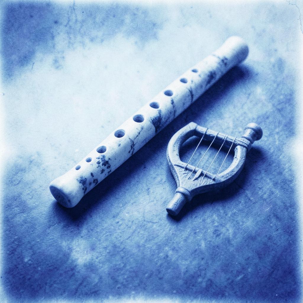 Bone Flute and Taiko (Coll-5) artwork