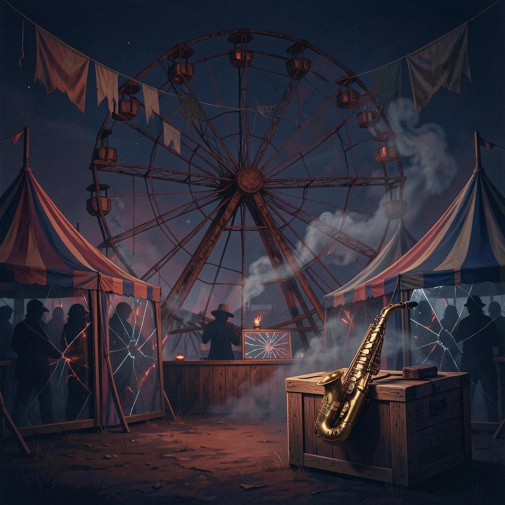 TITLE: CARNIVAL OF ASHES  ARTIST: BLACKBROOK FORGE artwork