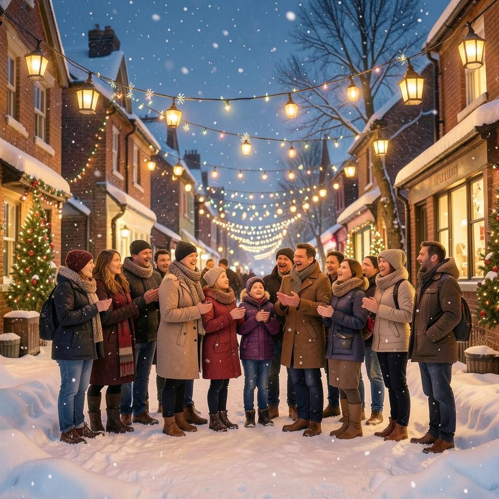CAROLS IN THE SNOW artwork