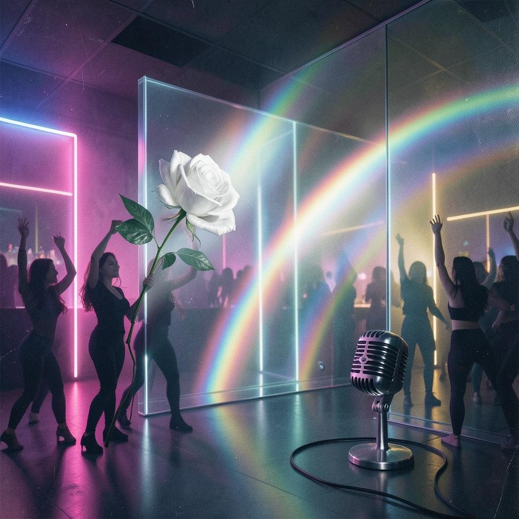 06. Straight Ally in a Rainbow Crowd artwork