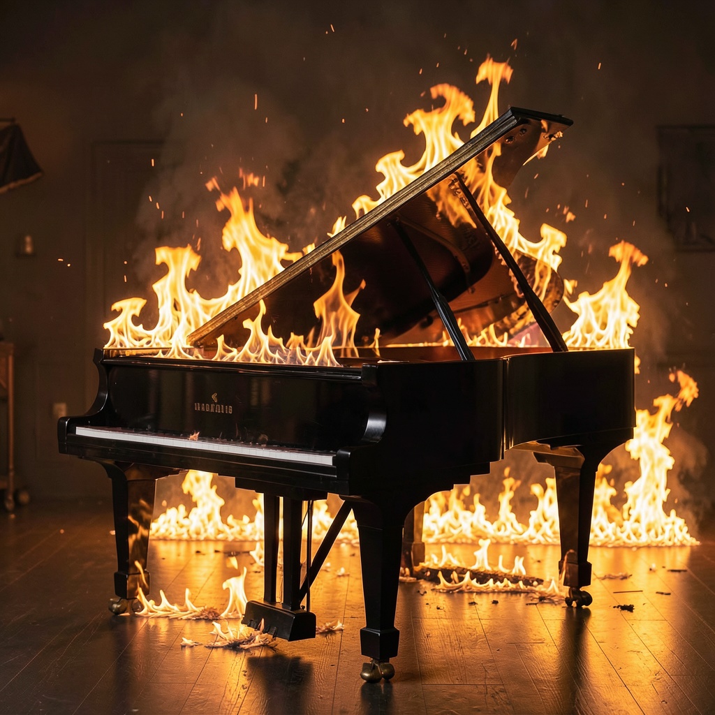 MY  LOVE IS A GRAND PIANO( remix) artwork