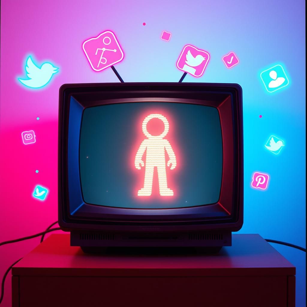 Main character in your head- Glitch artwork