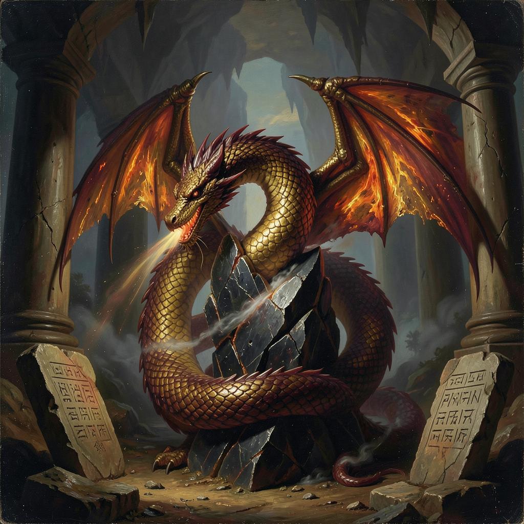 Ruf des Drachenfeuers artwork