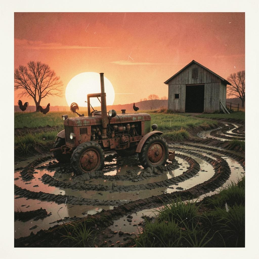 He's Bogged Again artwork