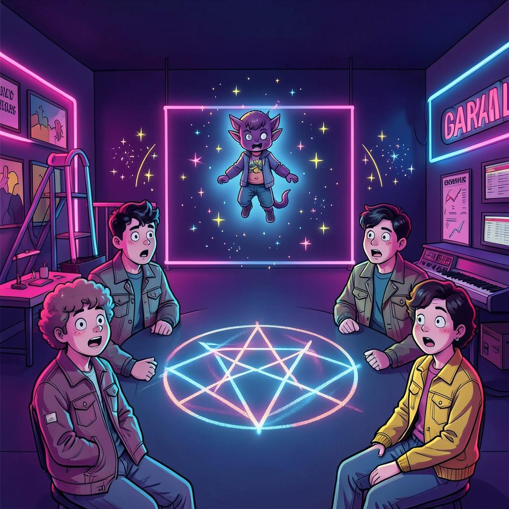 The Anti-Christ in Daycare v1 artwork