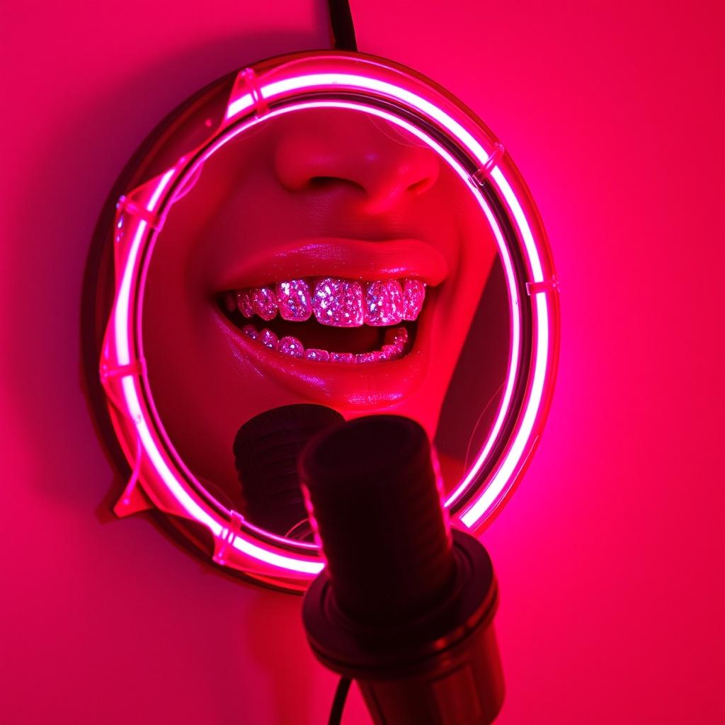 Glitter On My Teeth (Live at the Dive) artwork