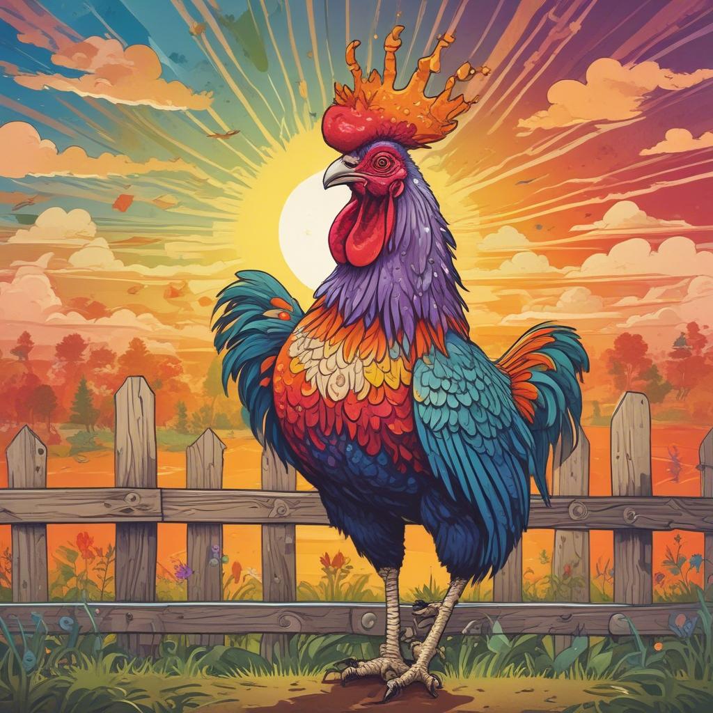 Rooster Rodeo artwork