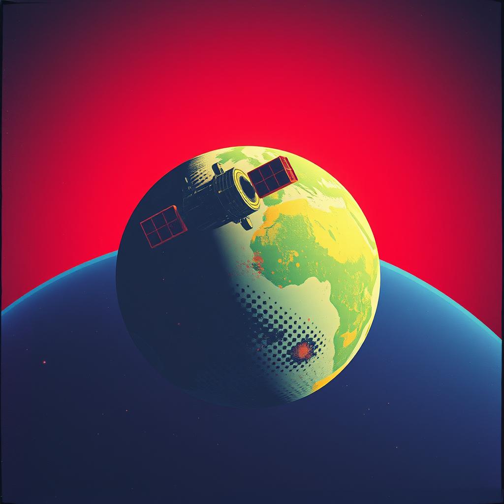 Satellite artwork